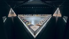�The Dinner Party�, obra de Judy Chicago, expuesta en el Brooklyn Museum.