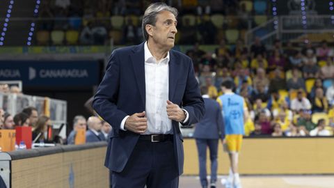 Luis Casimiro, en Las Palmas en la jornada 23 de la Liga ACB 2025-2026