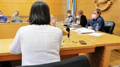 Imagen de una sesi�n plenaria en Muros