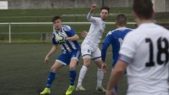 Imagen del derbi de la pasada temporada entre el Soneira y el Baio
