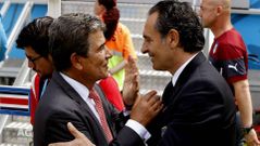 Las im�genes del Italia-Costa Rica