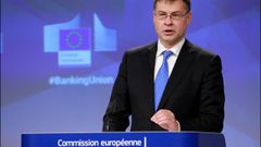  El vicepresidente de la Comisi�n Europea para el Euro y el Di�logo Social, Valdis Dombrovskis