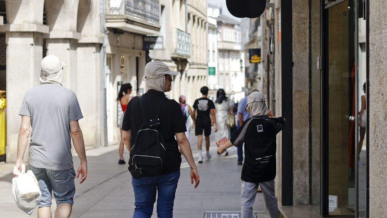 Galicia vive hoy el episodio más intenso de la ola de calor, con alertas en casi ocho de cada diez municipios