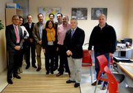 Acto inaugural del centro de negocios, ayer en la C�mara. 
