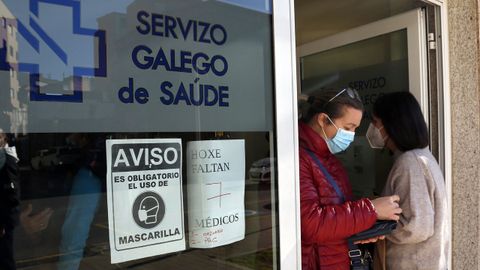 El centro de salud de Ribeira, en una foto de archivo