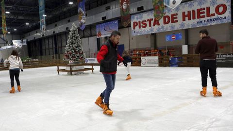 Pista de hielo del Fexturrn, en el 2019.