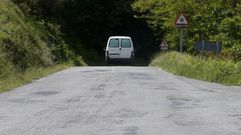 Las fotos de la LU-651, la principal v�a de comunicaci�n de O Courel