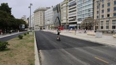 Contin�an las obras en los Cantones de A Coru�a