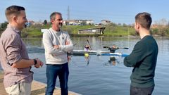 David Fern�ndez Vivero, Manuel Fern�ndez Sanjurjo y Eduardo Iglesias Guti�rrez