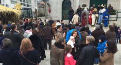 En Cerdedo una vez m�s se realiz� la tradicional ofrenda al Ni�o Jes�s.