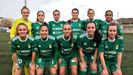 Real Oviedo Femenino CD Monte.Alineacion del Femenino en su encuentro ante el CD Monte