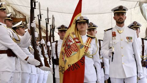 Leonor regresa a Espa�a tras cinco meses a bordo del buque escuela Juan Sebasti�n de Elcano