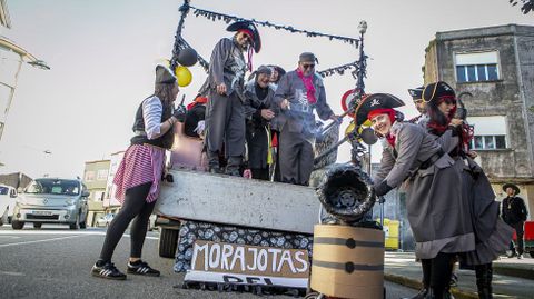 Matraquillada para despedir al Farruco en Cabo de Cruz (Boiro)
