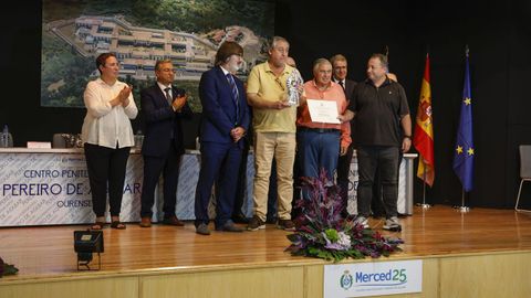 Los miembros de la Pastoral Penitenciaria recibieron uno de los diplomas de agradecimiento que se repartieron durante la celebracin