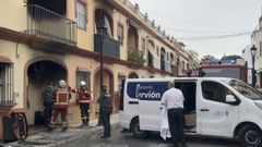 Fallece un matrimonio y sus dos hijos en el incendio de su vivienda enSevilla