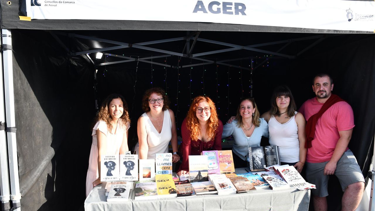 La Asociación Galega de Escritores en el festival Meninas de Canido