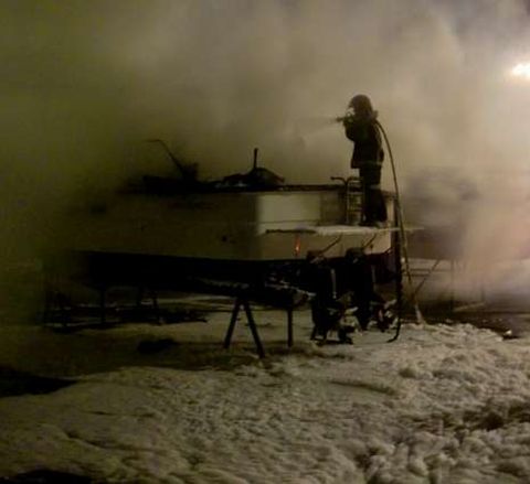El Servicio Municipal de Emergencias de Sada extingui� las llamas
