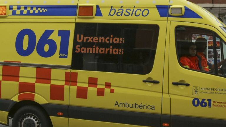 Imagen de archivo de una ambulancia medicalizada del 061