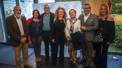 Enrique Isorna (en el centro) en una imagen de archivo en la fiesta del aniversario del instituto N�mero Un