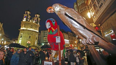 El loro Ravachol llega al Carnaval clamando contra el tarifazo