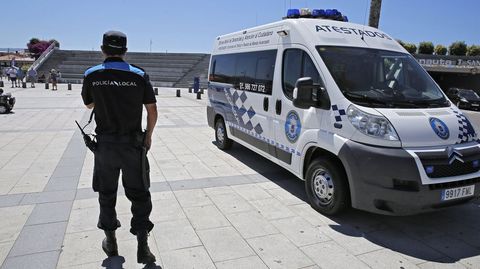 La Polica Local de Sanxenxo inspecciona los lugares ms frecuentados por la gente