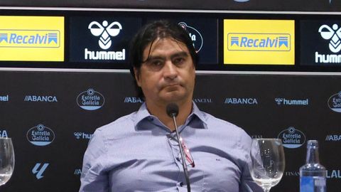 El director de f�tbol del Celta, Marco Garc�s.