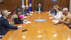 Reuni�n de este martes de la Junta de Gobierno de la Diputaci�n ourensana.