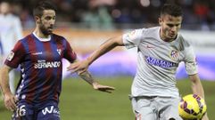Lillo, con Sa�l en el Eibar-Atl�tico