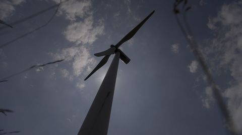 Un parque eólico lucense