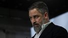 El lder de Vox, Santiago Abascal, este lunes en Madrid.