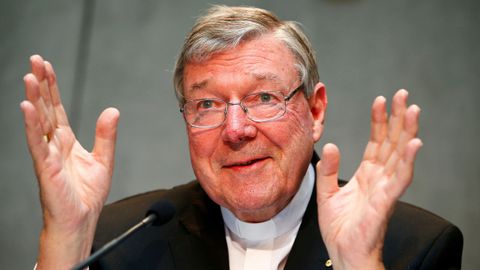 El cardenal George Pell en una imagen de archivo