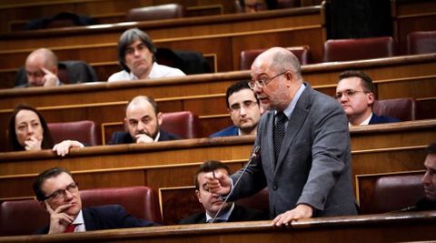 El diputado de Ciudadanos y nuevo presidente del partido en Castilla y Le�n, Francisco Igea