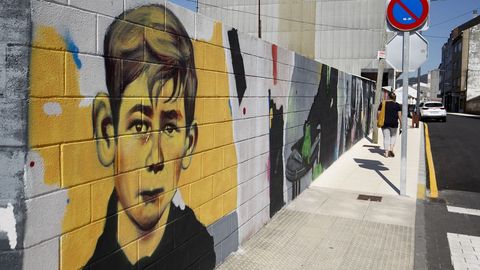 Daquela As Pontes, de Sekone, en la intersecci�n de las avenidas Habana y Castelao