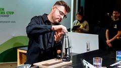 �lex Rodr�guez (Foz, 1994), durante su participaci�n en el Coffe Fest 2026, celebrado en el Ifema