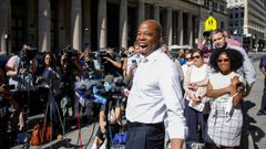 Eric Adams es favorito a la alcald�a de Nueva York