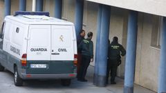 Marcos Vidal, tras ser detenido como presunto autor del crimen