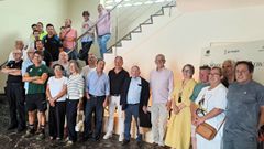 Manolio, al lado del alcalde