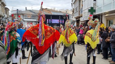 Cientos de personas participaron en la Mascarada Ibrica 