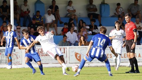 Un lance del partido celebrado este mi�rcoles en el estadio Kiko Rey.