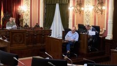 J�come y sus concejales en una reciente Junta de Gobierno.