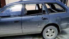 Balas en el veh�culo en el que viajaba