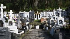Cementerio de Doni�os, en Ferrol, donde varios nichos entraron en conflictos judiciales por herencias.