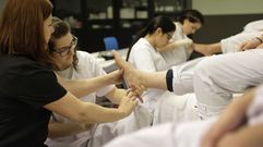 Alumnos de FP del CIFP Someso de A Coru�a