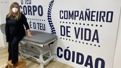 Sara Rey Veiga es supervisora de rehabilitaci�n en el �rea sanitaria de Pontevedra y O Saln�s