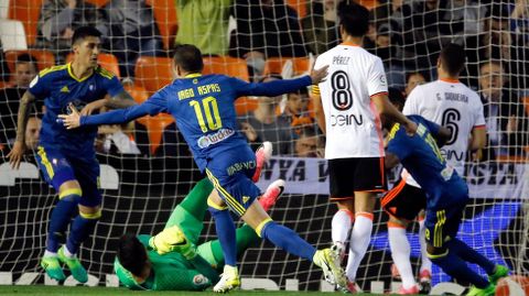 Valencia 1-Cetla 4 en Copa (3 de enero)