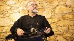 Bieito Romero, nunha actuaci�n no ano 2024.