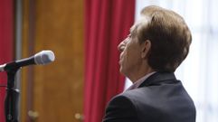 El acusado, durante el juicio