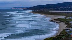 A praia de Razo, en imaxe de arquivo