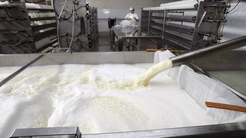 Imagen de archivo de una f�brica de queso