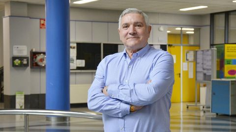 Pedro Araújo, profesor del Área de Geodinámica Externa, es el nuevo decano de la Facultad de Ciencias del campus de Ourense